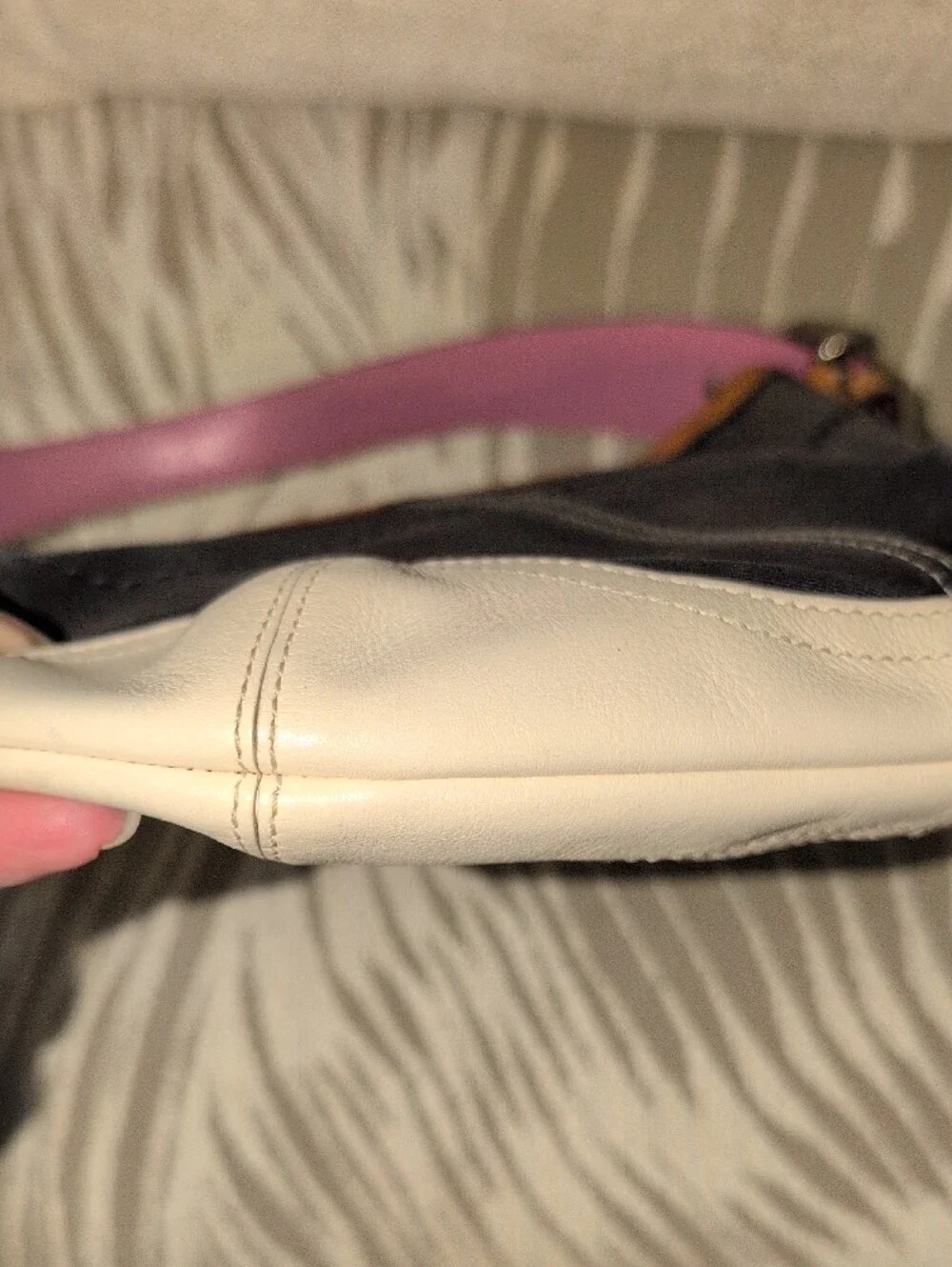 Coach Soho Tricolor Canvas And Leather Mini Hobo Bag -L2J -9508 Dec 2002 Vintage